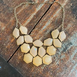 Peachy pink necklace